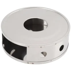 Tekanna varmare i rostfritt stål med cirkulär ventilationsdesign