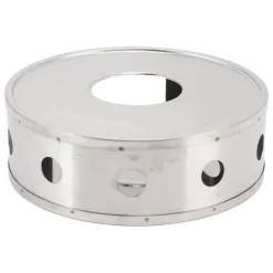 Tekanna varmare i rostfritt stål med cirkulär ventilationsdesign