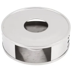 Tekannavärmare - ihålig design i rostfritt stål med ventilationshål