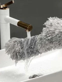 Rengöringsutrustning-Teleskopisk Dammvippa - 2-delar