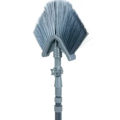 Rengöringsutrustning-Teleskopisk kvast för damm och spindelnät, triangulär, 140-327 cm