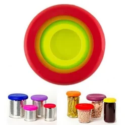 Skållock-TEMPSA 4st Silikon Fruktförvaringslock