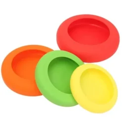 Skållock-TEMPSA 4st Silikon Fruktförvaringslock