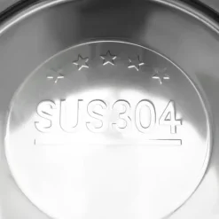 Ishink & Kylare-Termobehållare för mat - Rund termo-hink - 10 l - Metall - Isolerad för varmhållning - Ljusgrå