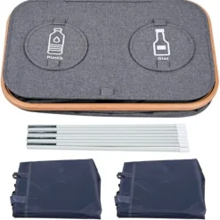 Återvinningskärl, 68,5x57x37 cm, 80x57x37 cm