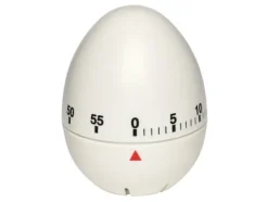 TFA-Dostmann 38.1002, Digital äggklocka, Vit, 60 min, 60 mm, 60 mm, 74 mm