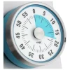 TFA-Dostmann 38.1028.20, Mekanisk kökstimer, Turkos, 60 min., Plast, Rostfritt stål, Analog, Magnetisk