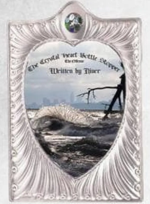 Flaskstopp & Flaskförslutare-The Crystal Heart Bottle Stopper