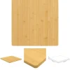 Skärbrädor-The Living Store Bordsskiva 40x40x1,5 cm bambu - Bordsskivor