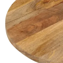 The Living Store Bordsskiva 90x40x3,8 cm oval massivt mangoträ - Bordsskivor