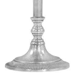 The Living Store Champagnekylare massiv aluminium 39x29x71 cm silver - Skulpturer & statyer