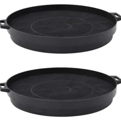 The Living Store Kolfilter 2 st 210 mm - Spisfläkttillbehör