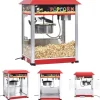 The Living Store Popcornmaskin med teflonbeläggning 1400 W - Popcornmaskiner