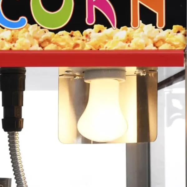 The Living Store Popcornmaskin med teflonbeläggning 1400 W - Popcornmaskiner