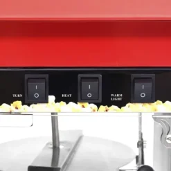 The Living Store Popcornmaskin med teflonbeläggning 1400 W - Popcornmaskiner