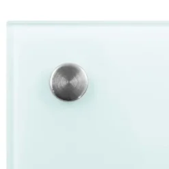 Mattor & Galler Till Diskhoar-The Living Store Stänkskydd vit 70x50 cm härdat glas - Köksverktyg & köksgeråd