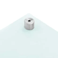 Mattor & Galler Till Diskhoar-The Living Store Stänkskydd vit 70x50 cm härdat glas - Köksverktyg & köksgeråd