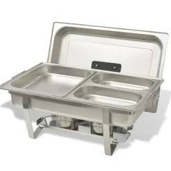 The Living Store Varmhållningskärl 2 st rostfritt stål - Varmhållningskärl