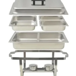 The Living Store Varmhållningskärl 4 st rostfritt stål - Varmhållningskärl