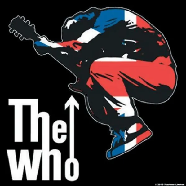 The Who Single Cork Coaster: Townshend Leap