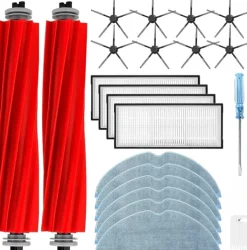 Dammsugartillbehör-Tillbehör 22 delar till Roborock S7/S7+/S7 MaxV/S7 MaxV Plus/S7 MaxV Ultra Roborock S7/S7+/S7 MaxV/S7 MaxV Plus/S7 MaxV Ultra
