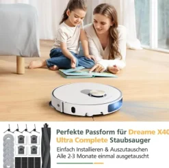 Tillbehör för Dreame X40 Ultra Robotdammsugare