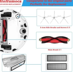 Tillbehör för Roborock S5/S6 modeller 7 delar