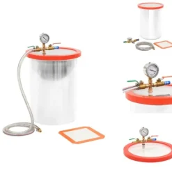 Tillbehör till järnvaror - Living Vakuumkammare rostfritt stål 22,7 L