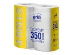 Toalettpapper-Toalettpapper Grite Eco 2-lagigt 38,5 m Nature,14 pk x 4 rl/krt