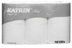 Katrin Toalettpapper-Toalettpapper Plus 360 vit 50m 18100 2-lagigt 42 rullar/kartong - (42 rullar per kartong)