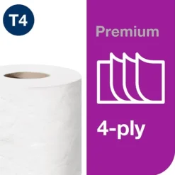 Toalettpapper TORK Pre T4 4-lag 42/krt