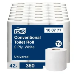 Toalettpapper TORK Uni T4 2-lag 6/fp 7st