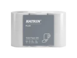Katrin Toiletpapir Plus 285 hvid 35m 38411 3-lag - (42 ruller pr. karton)