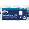 Pappershanddukar-Torkrulle TORK Adv M2 1-lag vit 275m 6st