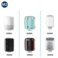 Pappershanddukar-Torkrulle TORK Adv M2 1-lag vit 275m 6st