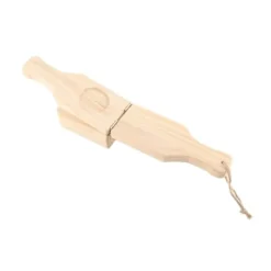 Pressar-Tostonera Plantain Masher Pine Plantain Press Smasher Återanvändbar djup plantain korgmaskin med hängande snöre