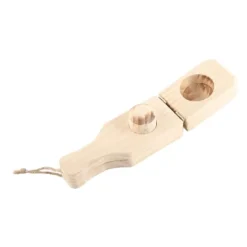 Pressar-Tostonera Plantain Masher Pine Plantain Press Smasher Återanvändbar djup plantain korgmaskin med hängande snöre