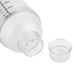 Drinkshakers & Drinkverktyg-Transparent anti-läckage cocktail shaker mixer med skalverktyg (1000 ml)
