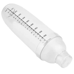 Drinkshakers & Drinkverktyg-Transparent anti-läckage cocktail shaker mixer med skalverktyg (1000 ml)