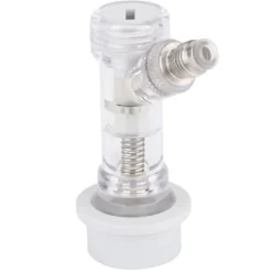 Ölkranar-Transparent kullåsfatkoppling med intern backventil Ölfatkopplingstillbehör