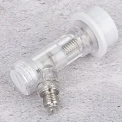 Ölkranar-Transparent kullåsfatkoppling med intern backventil Ölfatkopplingstillbehör