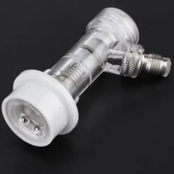 Ölkranar-Transparent kullåsfatkoppling med intern backventil Ölfatkopplingstillbehör