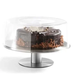 Tillbehör För Matservering-Transparent lock för roterande tårtställ - Hendi 523834
