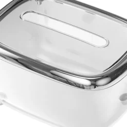 Pappersservetter-Transparent mjukpapperslåda med fast lock - kreativ och enkel pappersförvaringsorganisator