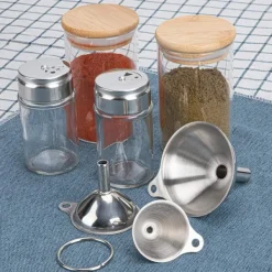 Trattar-Tratt Rostfritt stål 3-pack