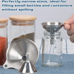 Trattar-Tratt Rostfritt stål 3-pack