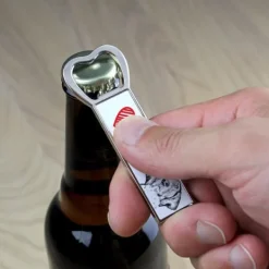 Treeing Walker Coonhound - flasköppnare med en hund, personlig kylöppnare, unik present till en man från Art-Dog