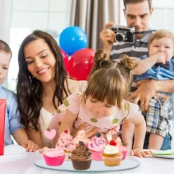 Tårtfat, Roterande Glas, 2x30 cm, Transparent