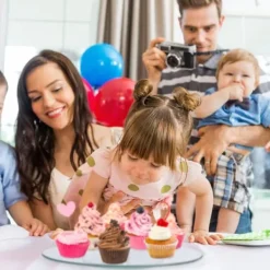 Serveringsfat & Skålar-Tårtfat, Roterande, 2x30 cm, Transparent