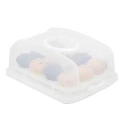 Tårtförvaring, 15,5x37,5x27,5 cm, Vit